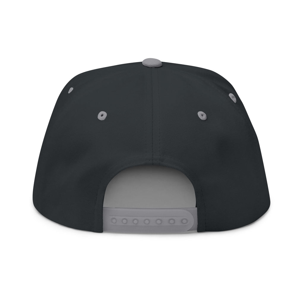Flat Bill Cap (Embroidered/Snap=back)