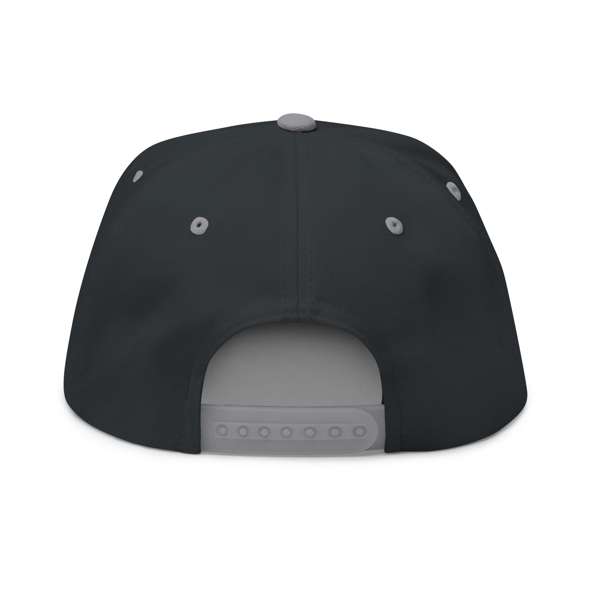 Flat Bill Cap (Embroidered/Snap=back)