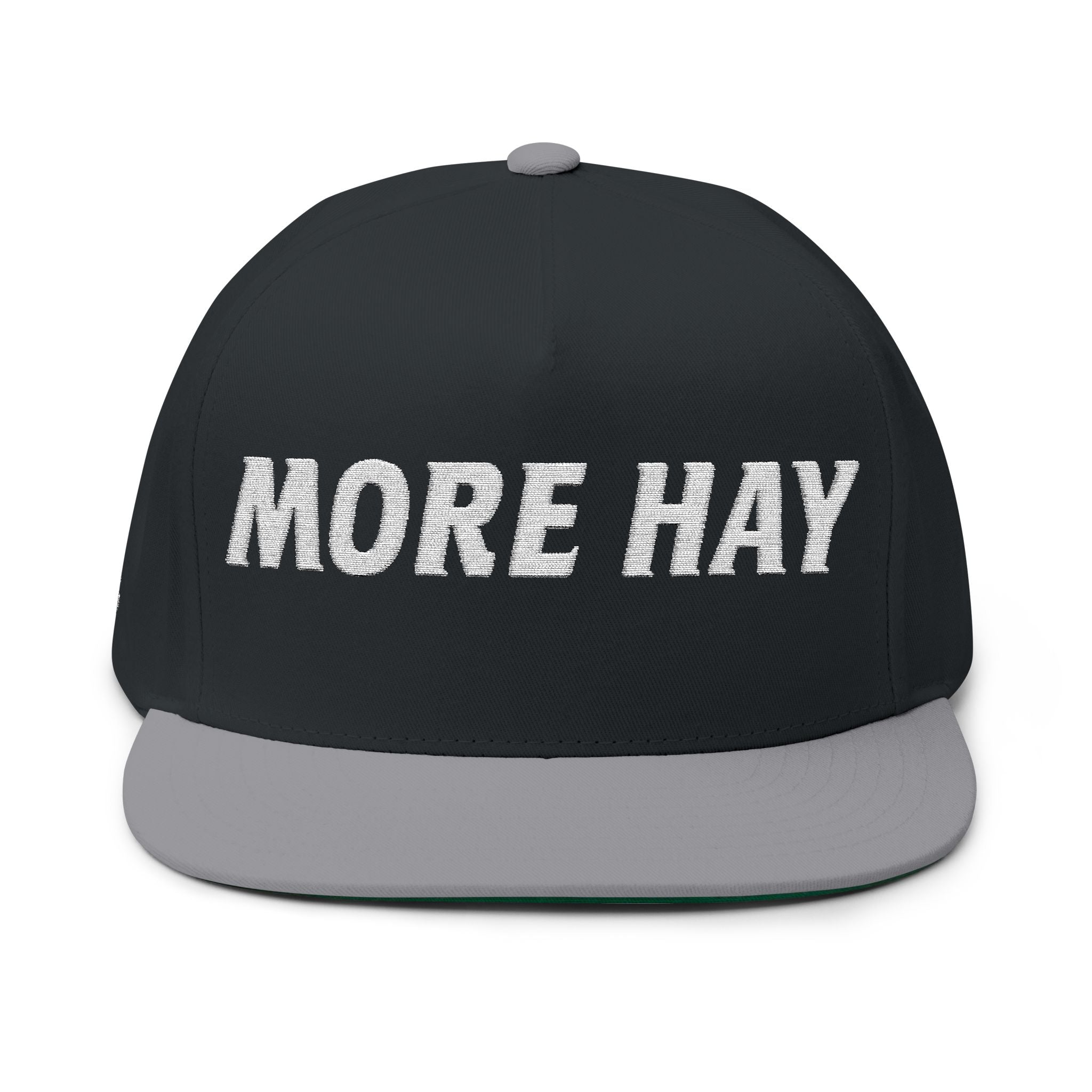 Flat Bill Cap (Embroidered/Snap=back)