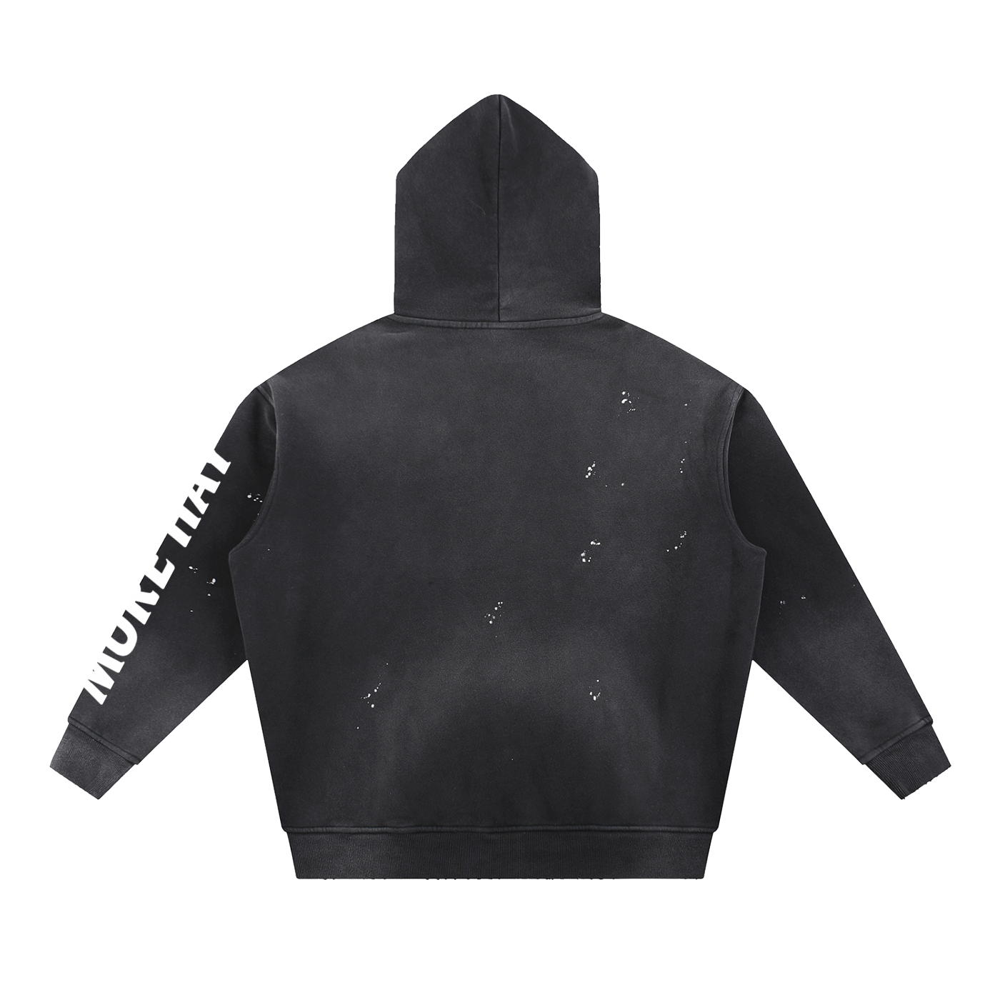 Vintage Style Fleece Hoodie
